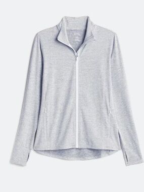 Wander WeFlex Performance Zip Up Jacket - Light Gray